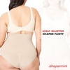 image:imageSHAPERMINT Shapewear for Women  Seamless Shapewear Tummy Control Panty Body Shaper Tummy Control Underwear for Women Black
