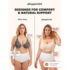 image:imageSHAPERMINT Wireless Bras for Women No Underwire  Small to Plus Size Bralettes with Support and Natural LiftChai  Adjustable Straps