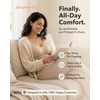 image:imageSHAPERMINT Wireless Bras for Women No Underwire  Small to Plus Size Bralettes with Support and Natural LiftNude  Fixed Straps