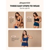 image:imageSHAPERMINT Womens Tops  Scoop Neck Cami Body Shaper for Women Shapewear Tummy Control Camisole Tank Tops for Women1 Pack  Atlantic Blue