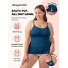 image:imageSHAPERMINT Womens Tops  Scoop Neck Cami Body Shaper for Women Shapewear Tummy Control Camisole Tank Tops for Women1 Pack  Atlantic Blue
