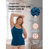 image:imageSHAPERMINT Womens Tops  Scoop Neck Cami Body Shaper for Women Shapewear Tummy Control Camisole Tank Tops for Women1 Pack  Atlantic Blue