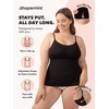 image:imageSHAPERMINT Womens Tops  Scoop Neck Cami Body Shaper for Women Shapewear Tummy Control Camisole Tank Tops for Women1 Pack  Black