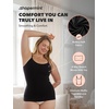image:imageSHAPERMINT Womens Tops  Scoop Neck Cami Body Shaper for Women Shapewear Tummy Control Camisole Tank Tops for Women1 Pack  Black