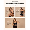 image:imageSHAPERMINT Womens Tops  Scoop Neck Cami Body Shaper for Women Shapewear Tummy Control Camisole Tank Tops for Women1 Pack  Black