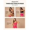 image:imageSHAPERMINT Womens Tops  Scoop Neck Cami Body Shaper for Women Shapewear Tummy Control Camisole Tank Tops for Women1 Pack  Dark Pink