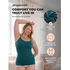 image:imageSHAPERMINT Womens Tops  Scoop Neck Cami Body Shaper for Women Shapewear Tummy Control Camisole Tank Tops for Women1 Pack  Forest