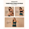 image:imageSHAPERMINT Womens Tops  Scoop Neck Cami Body Shaper for Women Shapewear Tummy Control Camisole Tank Tops for Women1 Pack  Forest