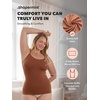image:imageSHAPERMINT Womens Tops  Scoop Neck Cami Body Shaper for Women Shapewear Tummy Control Camisole Tank Tops for Women1 Pack  Latte