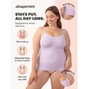 image:imageSHAPERMINT Womens Tops  Scoop Neck Cami Body Shaper for Women Shapewear Tummy Control Camisole Tank Tops for Women1 Pack  Lavender