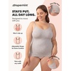 image:imageSHAPERMINT Womens Tops  Scoop Neck Cami Body Shaper for Women Shapewear Tummy Control Camisole Tank Tops for Women1 Pack  Light Heather Gray