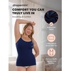 image:imageSHAPERMINT Womens Tops  Scoop Neck Cami Body Shaper for Women Shapewear Tummy Control Camisole Tank Tops for Women1 Pack  Navy