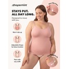 image:imageSHAPERMINT Womens Tops  Scoop Neck Cami Body Shaper for Women Shapewear Tummy Control Camisole Tank Tops for Women1 Pack  Rose Tan