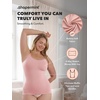 image:imageSHAPERMINT Womens Tops  Scoop Neck Cami Body Shaper for Women Shapewear Tummy Control Camisole Tank Tops for Women1 Pack  Rose Tan