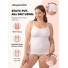 image:imageSHAPERMINT Womens Tops  Scoop Neck Cami Body Shaper for Women Shapewear Tummy Control Camisole Tank Tops for Women1 Pack  White