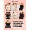 image:imageSHAPERMINT Womens Tops  Scoop Neck Cami Body Shaper for Women Shapewear Tummy Control Camisole Tank Tops for Women1 Pack  White