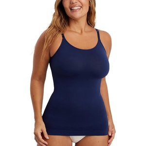 image:imageSHAPERMINT Womens Tops  Scoop Neck Cami Body Shaper for Women Shapewear Tummy Control Camisole Tank Tops for Women1 Pack  Navy
